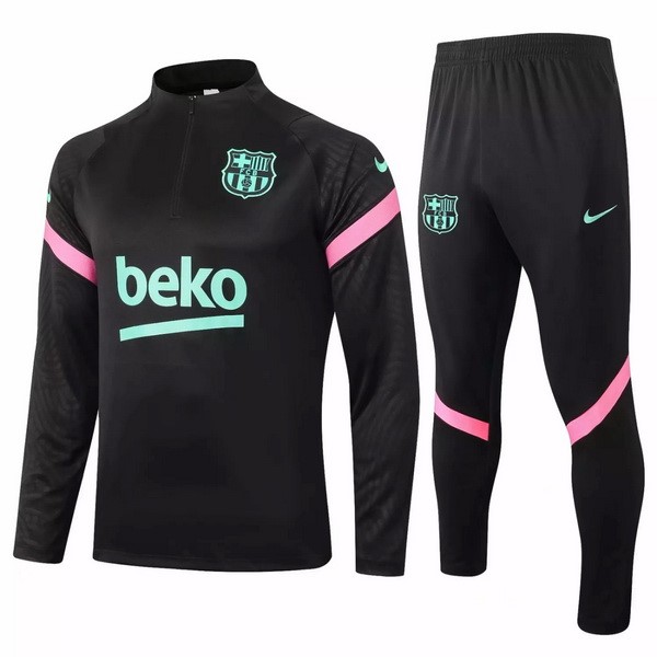 Chandal Barcelona 2020/21 Negro Rosa